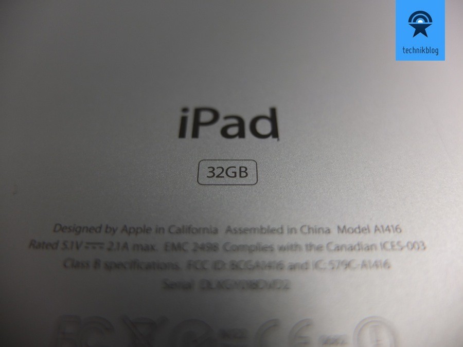 Das neue iPad, WLAN Ausführung mit 32GB Speicher