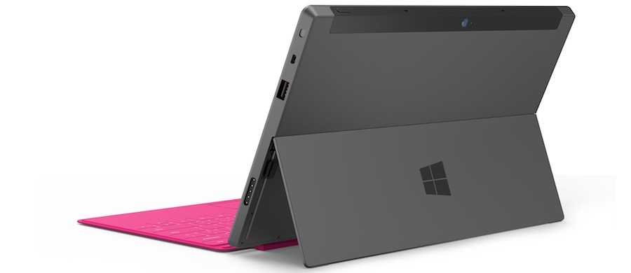 Microsoft Surface mit integriertem Ständer