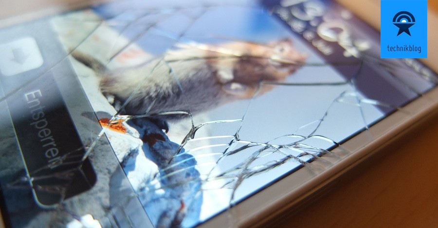 iPhone 4S Glas zerbrochen
