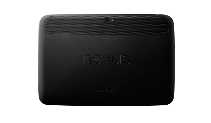 Google Nexus 10 Rückseite