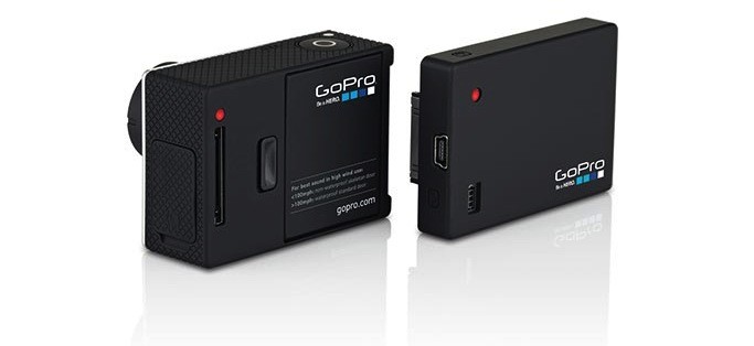 BatteryBacPac von GoPro - passend zum neuen Design der Hero 3