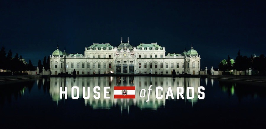 Vienna in the style of House of Cards