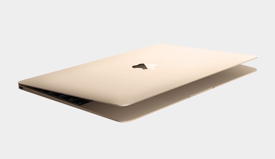 Das neue MacBook gibt es in Gold, Spacegrey und Silber, ganz im Stil der iPhones und iPads.