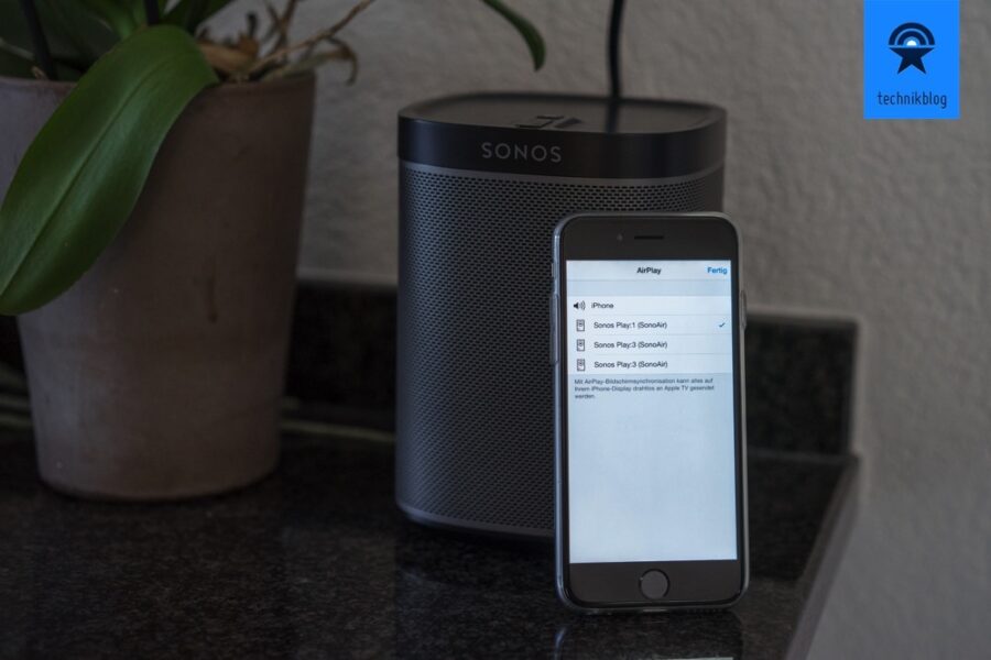 Apple Music über Sonos mit SonoAir