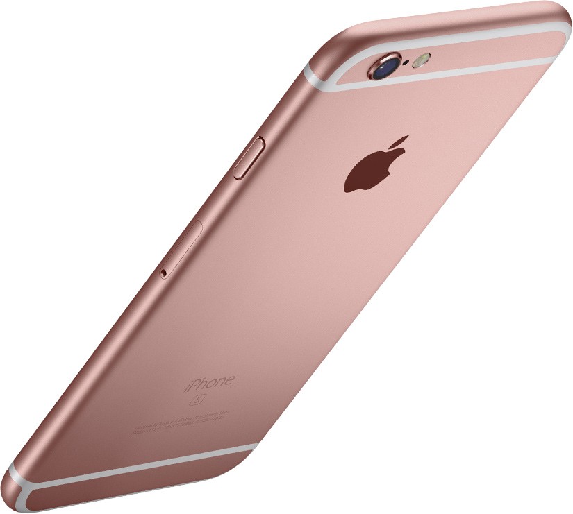 iPhone 6S in roségold