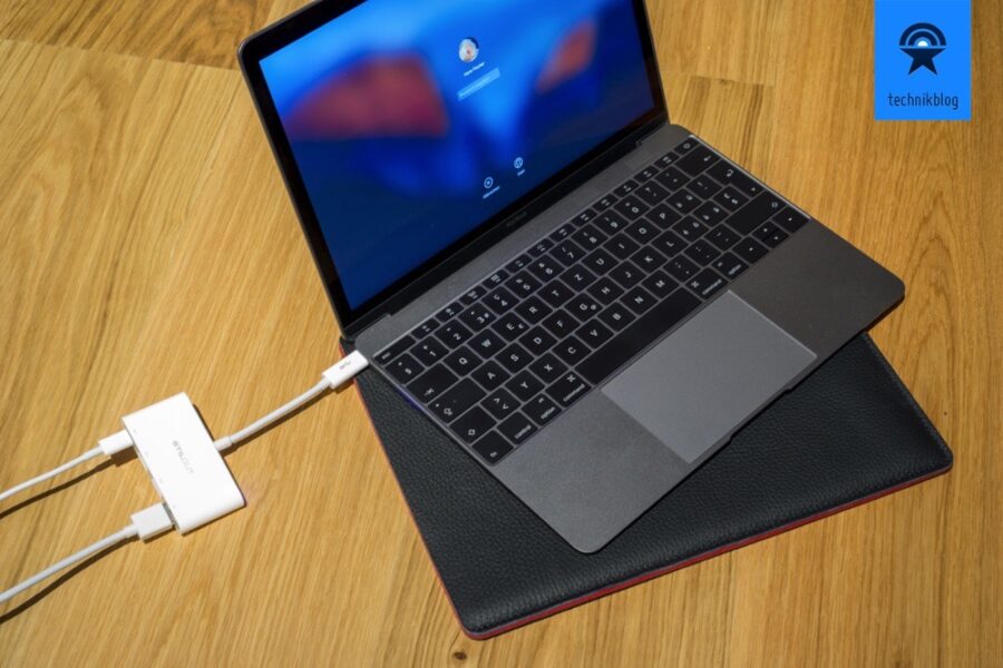 USB-C Multiport Adapter am MacBook 12"