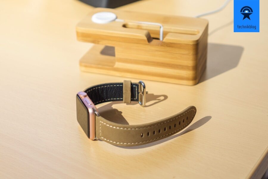  Hoco Apple Watch Echtleder Armband in braun